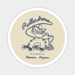 Rollerdrome Phoenix Arizona Vintage Roller Rink Magnet